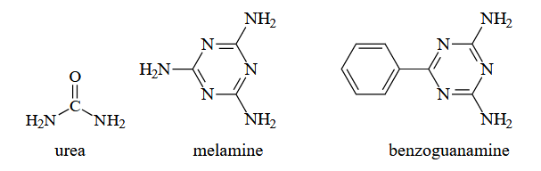 Amino resin monomers